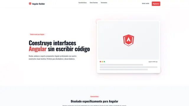 Editor de AngularColab con un proyecto generado